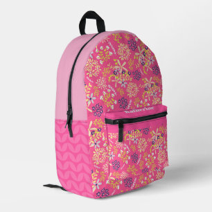 Mochila Impresa Pequeña flores de Bouquet