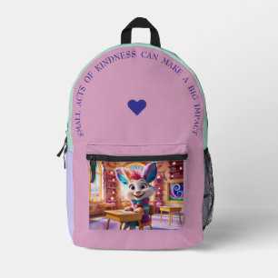 Mochila Impresa Pequeños Actos De Amabilidad...