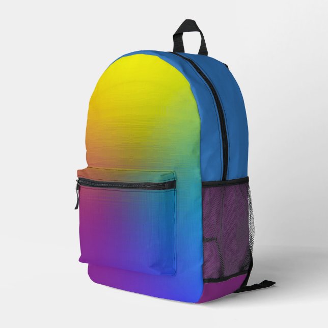 Mochila Impresa Perla Arcoíris (Esquina derecha trasera )