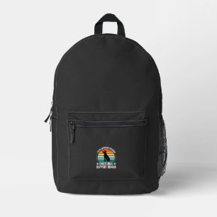 Mochila Impresa Perro de apoyo emocional humano Foxhound americano