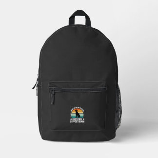 Mochila Impresa Perro de apoyo emocional humano Foxhound americano