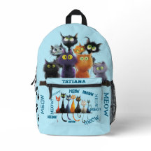 Persona de gato loco personalizada