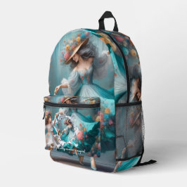 MOCHILA IMPRESA PERSONALIZA TEXTO E IMAGEN