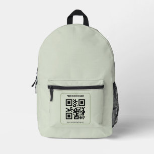 Mochila Impresa Personaliza tu plantilla de nombre de negocio de c