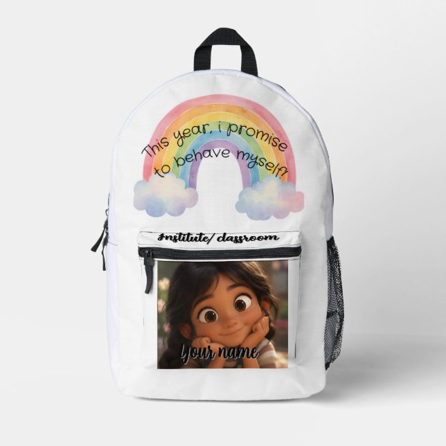 Mochila Impresa  Personalizable back-to-school (Anverso)