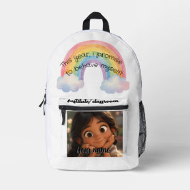 Mochila Impresa  Personalizable back-to-school