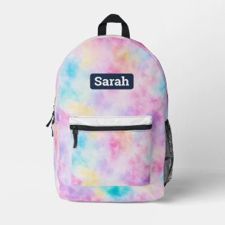 Mochila Impresa Personalizable nombre personalizado pastelería de 
