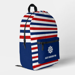 Mochila Impresa Personalización del Ruder de franjas nauticas de c