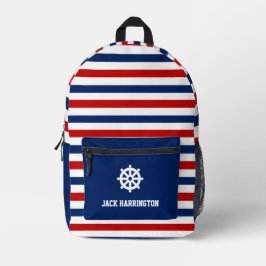 Mochila Impresa Personalización del Ruder de franjas nauticas de c