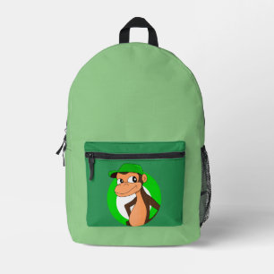 Mochila Impresa Personalizado Chimp
