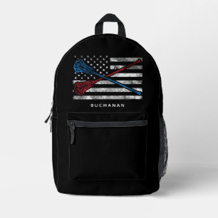 Mochila Impresa PERSONALIZADO de la bandera de los Estados Unidos 