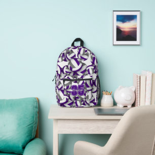 Mochila Impresa personalizado de los colores del equipo de voleibo