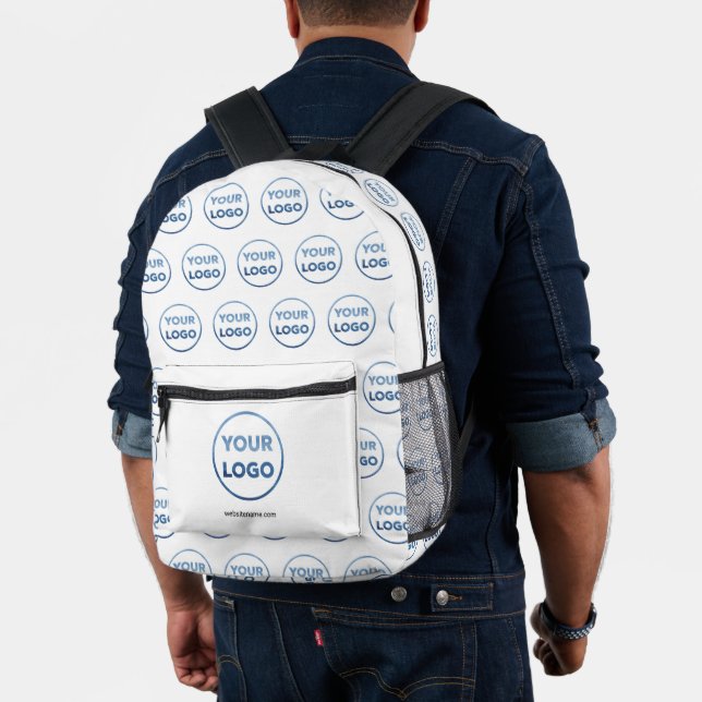 Mochila Impresa Personalizado de patrón de logotipo de negocios Te (Insitu (Modelo))