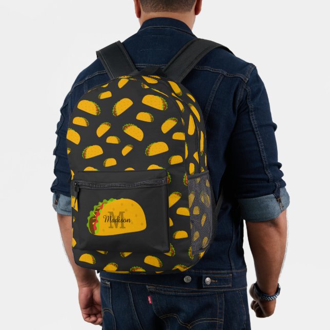 Mochila Impresa personalizado de patrón de taco delicioso Guay y d (Insitu (Modelo))