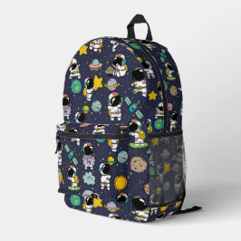 Mochila Impresa Personalizado del espacio ultraterrestre astronaut