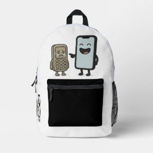 Mochila Impresa Personalizado divertida _ Teléfono inteligente nue