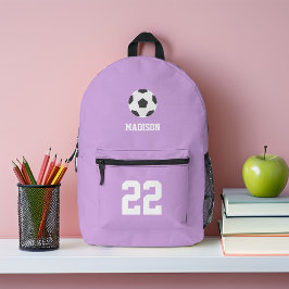 Mochila Impresa Personalizado en temas de fútbol de Guay