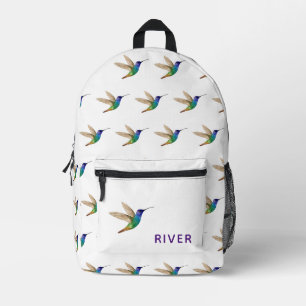 Mochila Impresa Personalizado Hummingbird