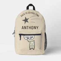 Personalizado lindo mano dibujado Lechuza personal