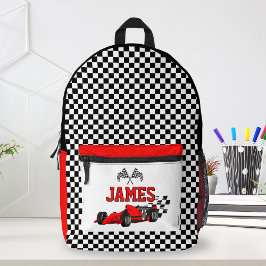 Mochila Impresa Personalizado nombre personalizado de Guay Race Ca