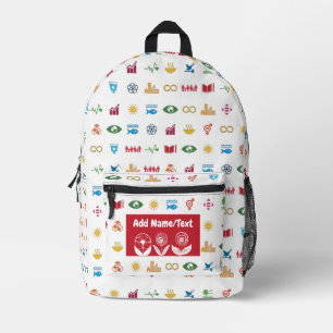 Mochila Impresa Personalizado personalizado de moda