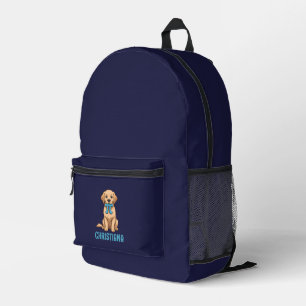 Mochila Impresa Personalizado Pi Day Dog Con Símbolo Pi