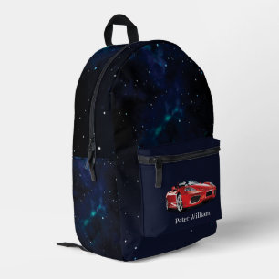 Mochila Impresa Personalizado Su Nombre Coste Elegante Escuela Sec