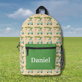 Mochila Impresa Personalizado Un Día De Patrón De Golfing