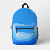 Personalizado Vibrante Azul Patrón estético