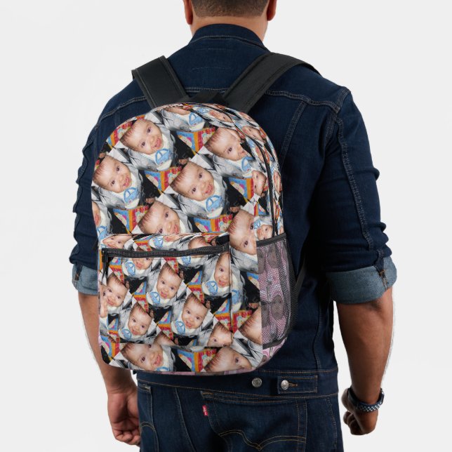 Mochila Impresa Personalizar Su personalizado cinco patrones de fo (Insitu (Modelo))