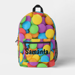 Mochila Impresa Personalized Candy Backpack | Rainbow Sweets Kids
