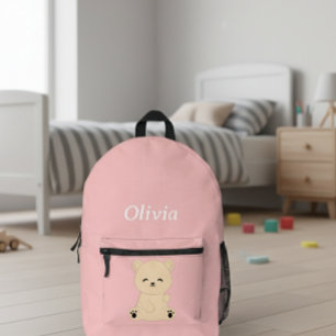 Mochila Impresa Personalized Kids' Backpack with Bear and Name