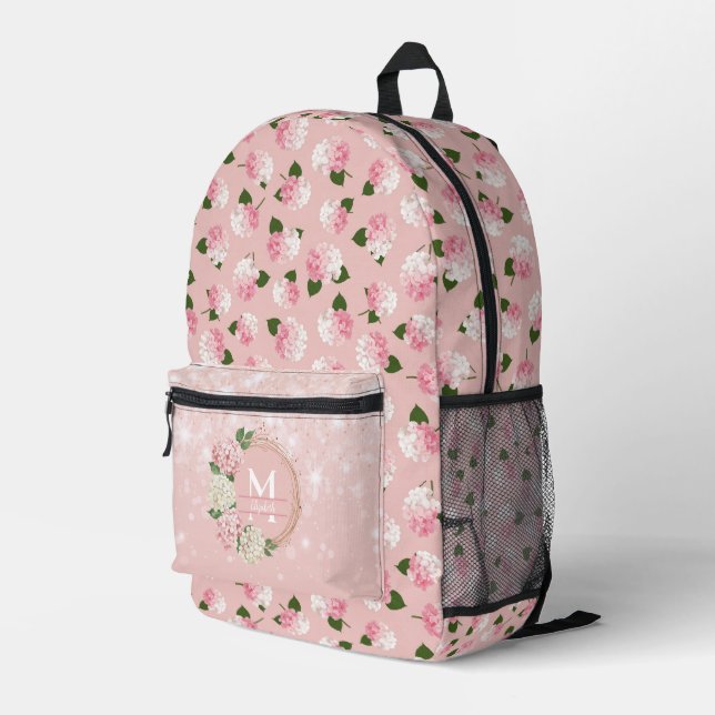 Mochila Impresa Personalized Vintage Garden Blossoms (Esquina derecha trasera )