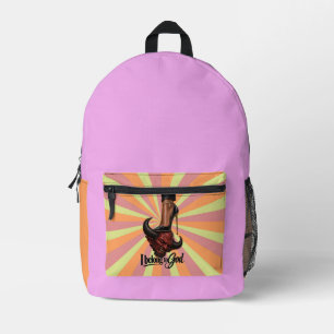 Mochila Impresa Pertenezco a Dios