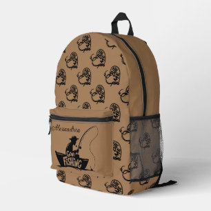 Mochila Impresa Pesca a cuestas personalizada