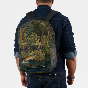 Mochila Impresa Pesca con mosca rusa