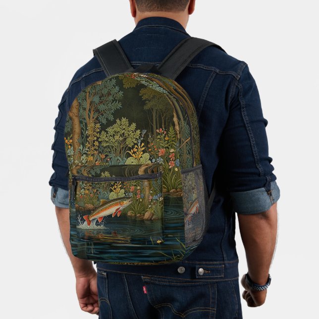 Mochila Impresa Pesca con mosca rusa (Insitu (Modelo))