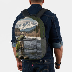 Mochila Impresa Pesca de mosca