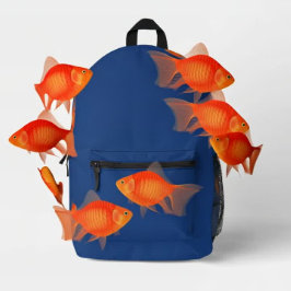 Mochila Impresa Pescado de oro