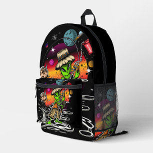 Mochila Impresa Pescador Espacial