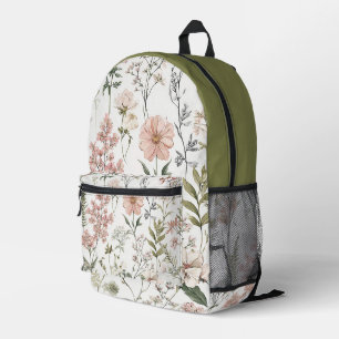 Mochila Impresa Pétalos Serenos