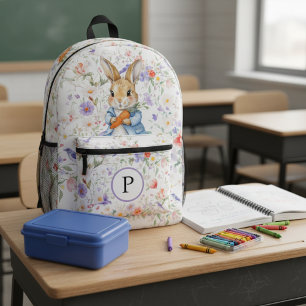 Mochila Impresa Peter Rabbit Wildflowers Birds Floral Brands