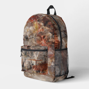 Mochila Impresa Petrified Wood Rock Back Pack