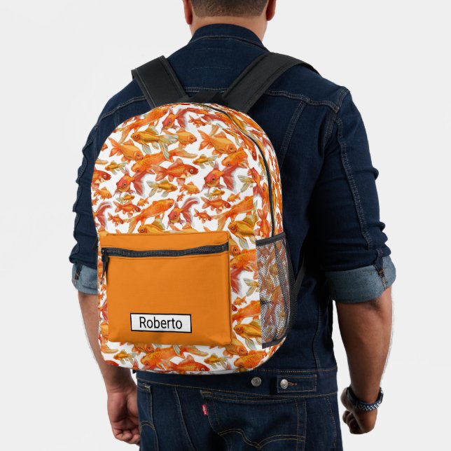 Mochila Impresa Pez dorado (Insitu (Modelo))