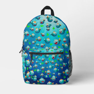 Mochila Impresa Pez sonriente