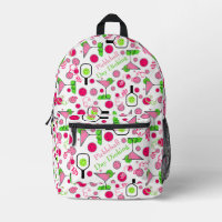 Pickleball Day Dinking Cosmo Coctail Pink Green