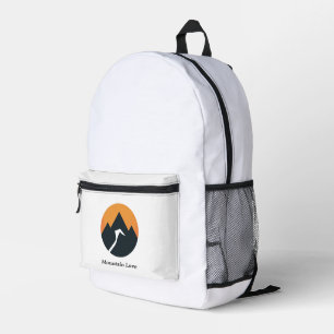 Mochila Impresa Pico de Aventura Abstracto