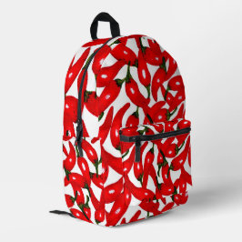 Mochila Impresa Pimientos Picantes