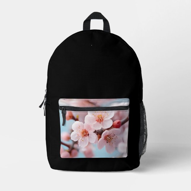 Mochila Impresa Pink Blossom Magic  (Anverso)