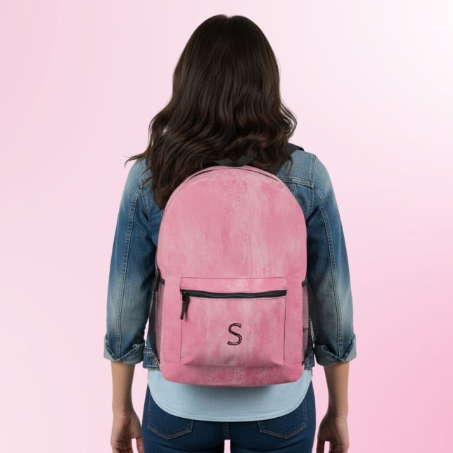 Mochila Impresa Pink Grunge Aesthetic (Subido por el creador)